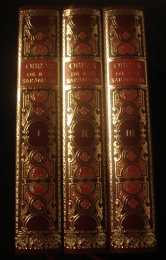Obras de José Saramago (3 vols.)