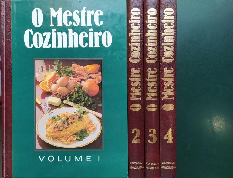 O mestre cozinheiro – 4 volumes