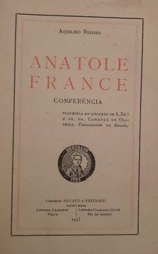 Aquilino Ribeiro – Anatole France